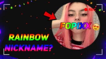 RAINBOW NICKNAME??; GIVEAWAY | Agma.io