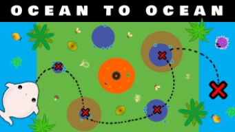 ULTIMATE OCEAN to OCEAN CHALLENGE in MOPE.IO