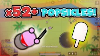 52+ POPSICLES NO STOP CHALLENGE!!! | Surviv.io Beach Mode