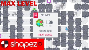 Shapez.io - The Automated Factory Builder Game (Max Level, Level 20 Base)