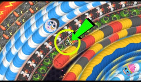 Wormate.io Hacker Pro Worm Vs Trolling Giant Worms Pro Never Mess Ever \Best Wormateio Epic Gameplay