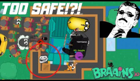 BRAAINS.IO | BEST SAFE HIDING SPOTS + FUNNY MOMENTS | AWESOME EDITS