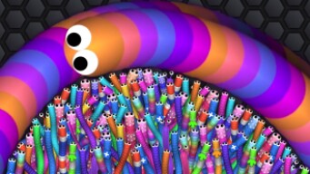 Slither.io A.I. 128,000+ Score Epic Slitherio Best Gameplay! #33