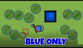 BLUE AMMO ONLY CHALLENGE | surviv.io