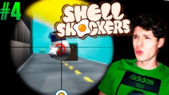 JUEGO UNA PARTIDA  A FRANCOTIRADOR Y PASA ESTO...// Shell Shockers.io //juegos gratis 2020 //CHantii
