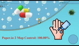 Paper.io 2 Map Control: 100.00% [Sanitizer]