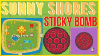 *NEW* Sunny Shores Location & Sticky Bomb/Grenade Weapon! | Zombs Royale.io