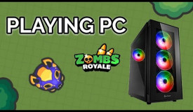 Playing PC for the first time! | ZombsRoyale.io