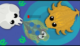 LUCKY ELEPHANT KILL UNDERWATER DINO MONSTER IN MOPE.IO