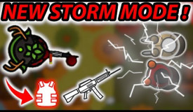 NEW STORM MODE + 14 KILLS WITH USAS-12 | SURVIV.IO