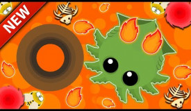 Mope.io Lava Kraken CHALLENGE // JOURNEY Ocean To LAVA