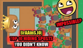 BRAAINS.IO| How To Survive 99% of the time? | Top 10 Best Hiding Spots + Funny Trolling Moments