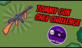 16 Kills TOMMY GUN only Challenge | ZombsRoyale.io Mobile