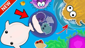 NEW ULTIMATE WHALE HIDING HOLE GLITCH IN MOPE.IO
