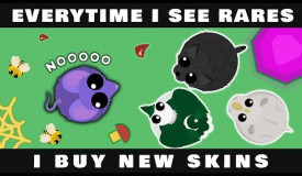 EVERYTIME I SEE RARE I BUY NEW SKINS in MOPE.IO