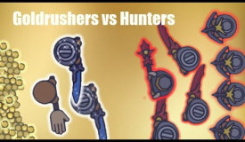 MooMoo.io: Goldrushers vs. Hunters