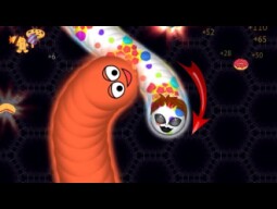 Wormate.io Tiny Troll Hacker Worm Vs Biggest Worm Pro Wormateio Gameplay! (Funny/ Best Moments)