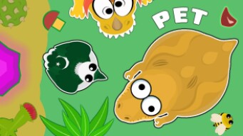 STORY of PAKI VULTURE And His PET in MOPE.IO