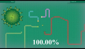 Paper.io Map Control: 100.00% World Record [Virus]