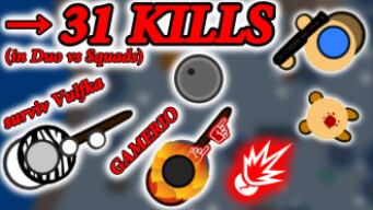 21 + 31 KIILS in SOLO SQUADS & DUO in COBALT MODE ! | Surviv.io