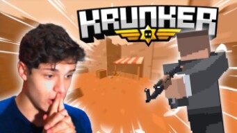 DICEN QUE ESTE JUEGO ES MEJOR QUE SHELLSHOCKERS..../ Krunker.io / juegos gratis 2020 // CHantii