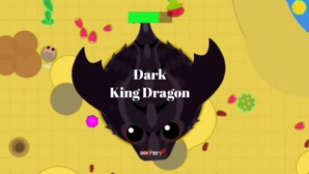 LEGENDARY DARK KING DRAGON IN MOPE.io