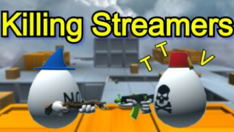 Killing Streamers Montage! l Shell Shockers