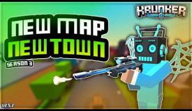 *NEW* KRUNKER.IO MAP "NEWTOWN" GAMEPLAY | Littletown Remake