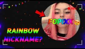 RAINBOW NICKNAME??; GIVEAWAY | Agma.io