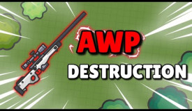 AWP DESTRUCTION IN ZOMBSROYALE.IO