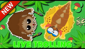 Mope.io Live Stream!! LIVE TROLLING IN MOPE.IO // Playing With Fans