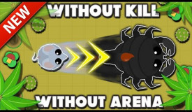 Mope.io Gaining 5M XP Without Arena Without Kill // Mope.io Desert Only Challenge