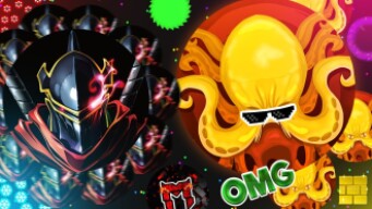 CRAZY invincible AGMA.IO player lets everyone know who the BOSS