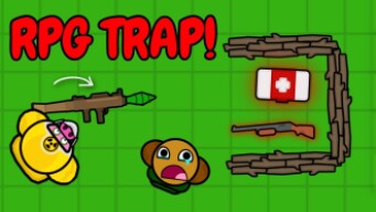 Buildroyale.io RPG TRAP (NOOBS) + NEW PIG VIRUS SKIN!!