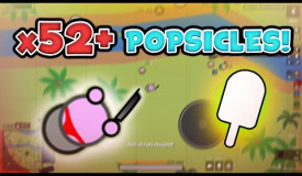 52+ POPSICLES NO STOP CHALLENGE!!! | Surviv.io Beach Mode