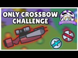 ONLY CROSSBOW Challenge in Mystery Mode | ZombsRoyale.io