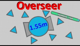 Diep.io | 1.55M Overseer - Base Drones...