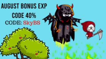 FLYORDIE // EXP BONUS 40% // BOSS KILLED GRIM REAPER