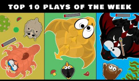 TOP 10 LEGENDARY MOPE.IO PLAYS OF THE WEEK #1 / WINNER GETS 14K MOPECOINS !!