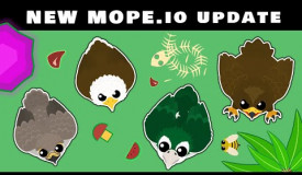 NEW UPDATE IN MOPE.IO // NEW RESKINS // NEW 1v1 ARENAS // HIDING HOLE REWORK