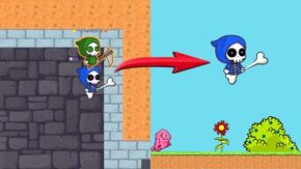 FLYORDIE // TELEPORT GLITCH // DEMONIC REAPER TO DEMONIC PUMPKIN TO BONY REAPER GAME PLAY