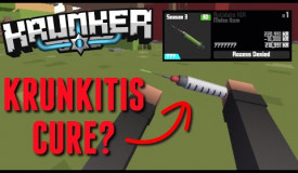 Can you get the *NEW* Antidote XVI and CURE KRUNKITIS?! (Krunker)