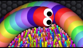 Slither.io A.I. 123,000+ Score Epic Slitherio Best Gameplay! #34
