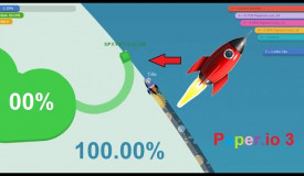 Paper.io 3 Map Control: 100.00% [Spacecraft]