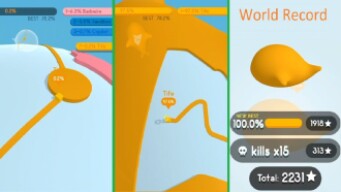 Paper.io 3d World Record 1:50 Min