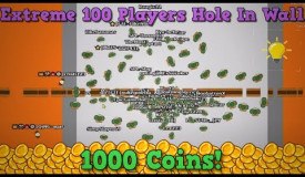 Extreme Hole In Wall 100 Players Challenge, Winner wins 1,000 coins!