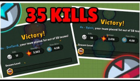 35 Kills Squad Domination w. ZenTorrS | ZombsRoyale.io