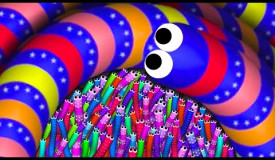 Slither.io A.I. 172,000+ Score Epic Slitherio Best Gameplay! #37