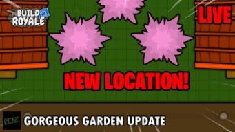 Gorgeous Garden Update Live! || Buildroyale.io Live