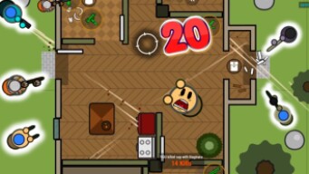 I was surrounded by 4+ squads (surviv.io)